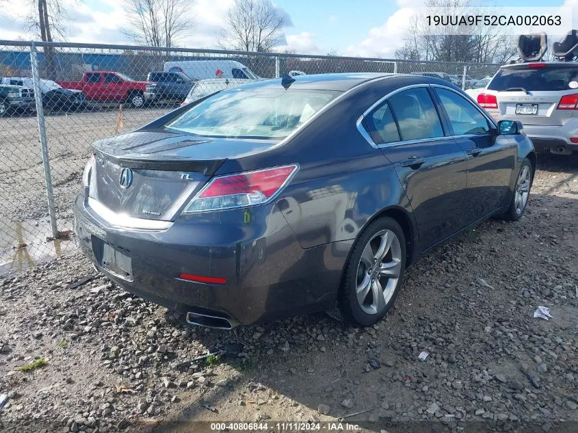 19UUA9F52CA002063 2012 Acura Tl 3.7