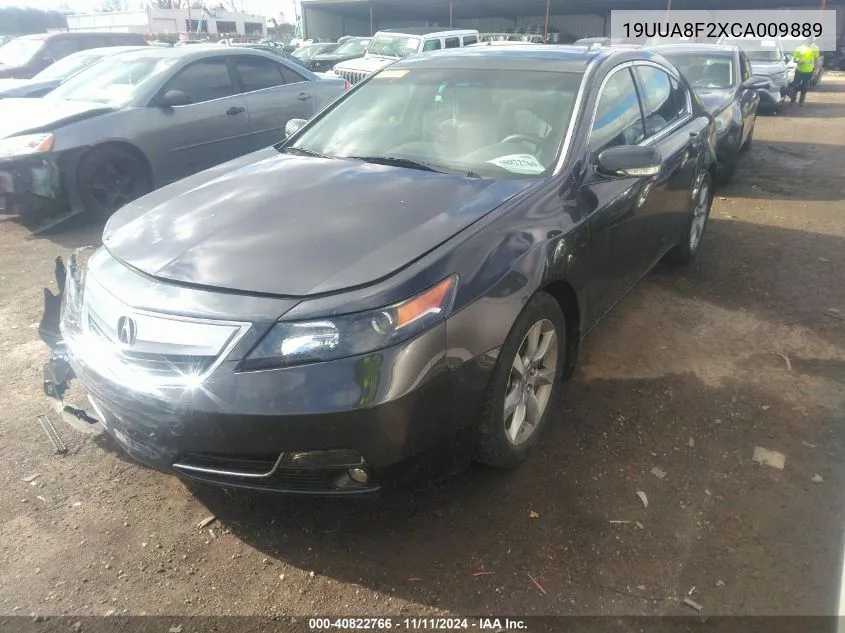 2012 Acura Tl VIN: 19UUA8F2XCA009889 Lot: 40822766