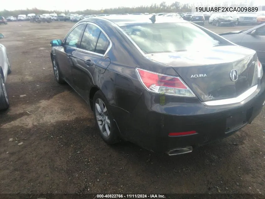 2012 Acura Tl VIN: 19UUA8F2XCA009889 Lot: 40822766