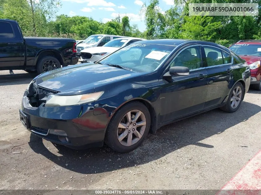 2013 Acura Tl 3.5 VIN: 19UUA8F59DA001066 Lot: 39334775