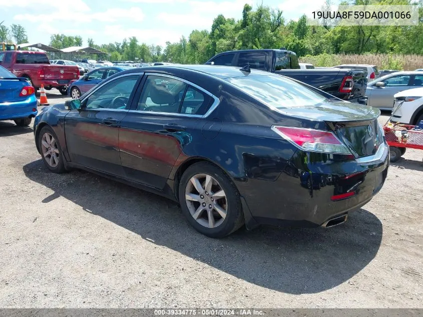 2013 Acura Tl 3.5 VIN: 19UUA8F59DA001066 Lot: 39334775