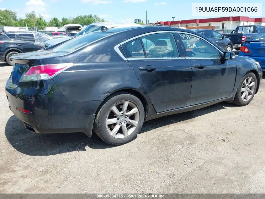 2013 Acura Tl 3.5 VIN: 19UUA8F59DA001066 Lot: 39334775