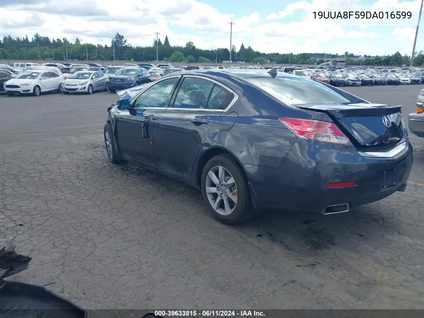 19UUA8F59DA016599 2013 Acura Tl 3.5