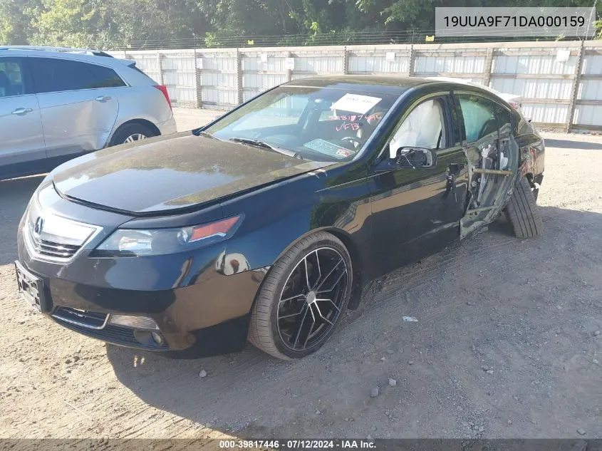 2013 Acura Tl 3.7 VIN: 19UUA9F71DA000159 Lot: 39817446