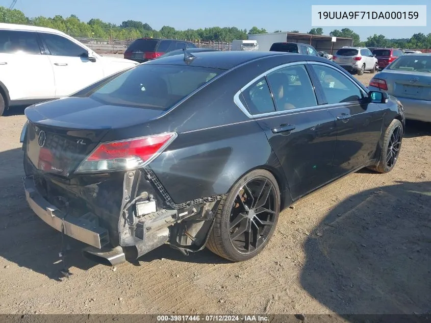 2013 Acura Tl 3.7 VIN: 19UUA9F71DA000159 Lot: 39817446