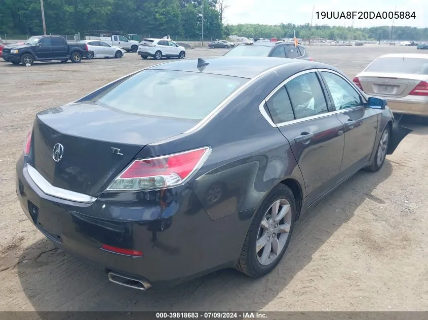 19UUA8F20DA005884 2013 Acura Tl 3.5