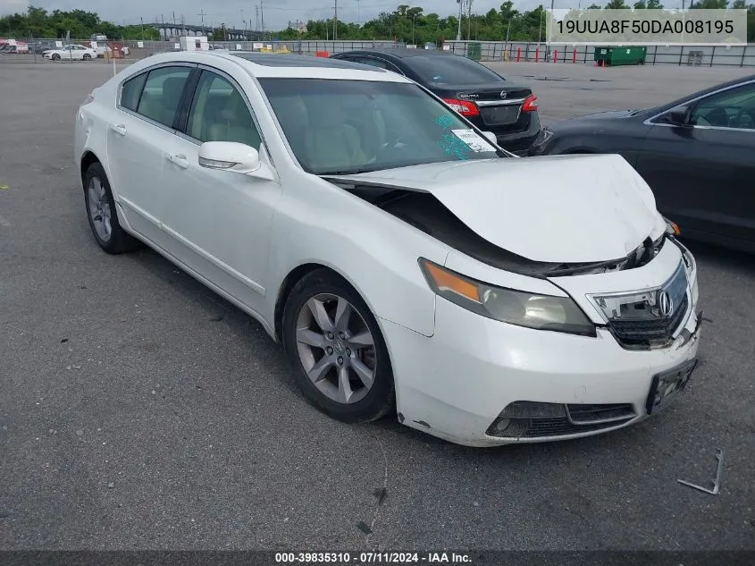 2013 Acura Tl 3.5 VIN: 19UUA8F50DA008195 Lot: 39835310