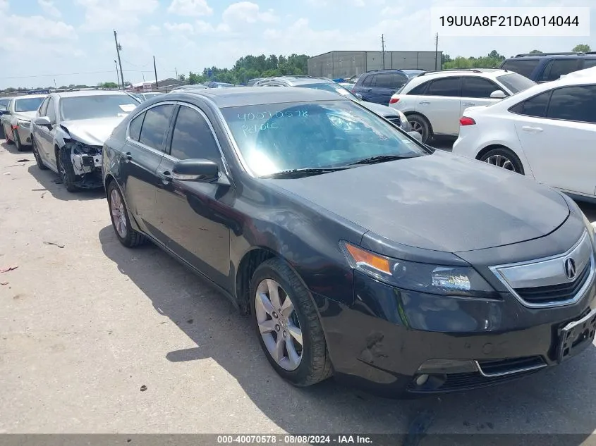 2013 Acura Tl 3.5 VIN: 19UUA8F21DA014044 Lot: 40070578