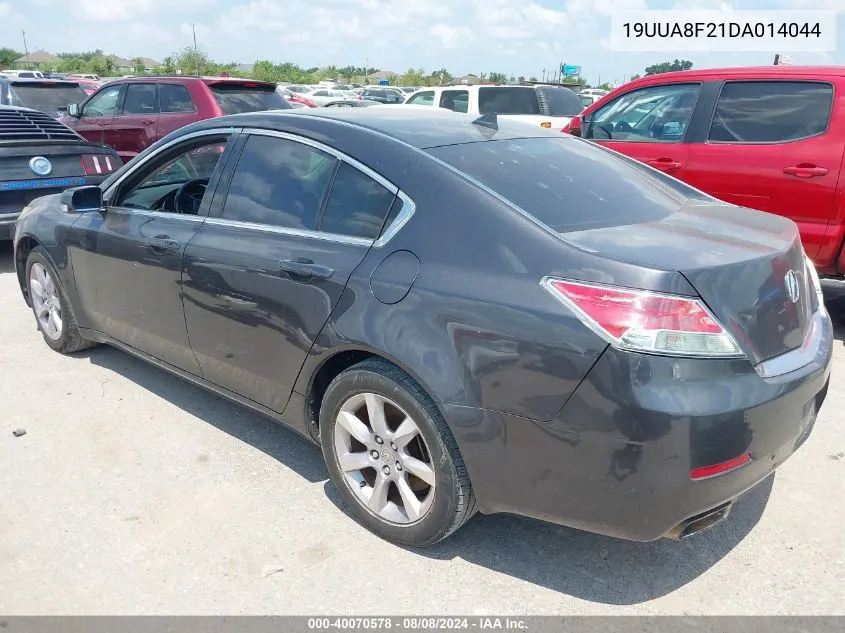 2013 Acura Tl 3.5 VIN: 19UUA8F21DA014044 Lot: 40070578