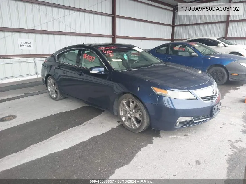 19UUA9F50DA003102 2013 Acura Tl 3.7