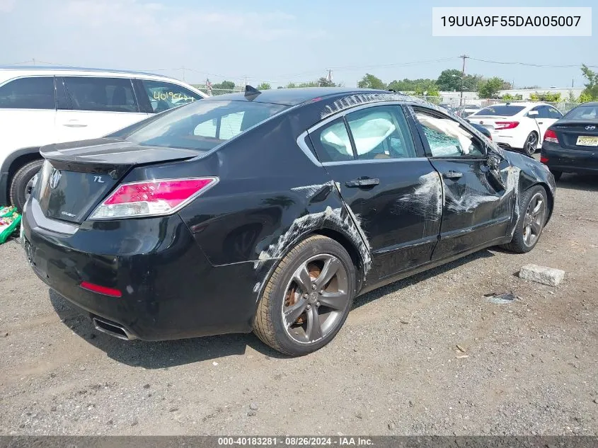 2013 Acura Tl 3.7 VIN: 19UUA9F55DA005007 Lot: 40183281