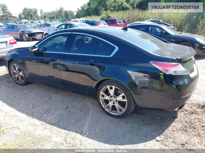 19UUA9F72DA000168 2013 Acura Tl 3.7