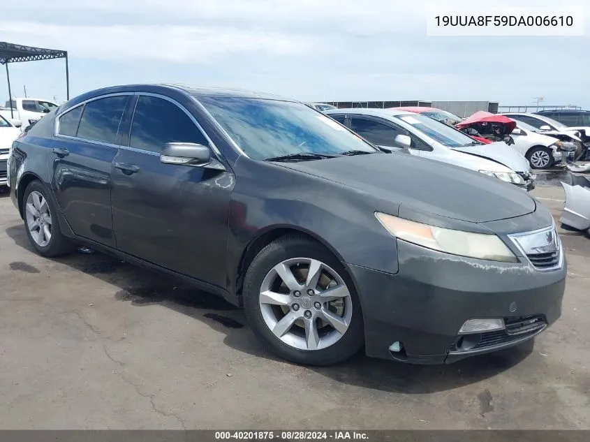 2013 Acura Tl 3.5 VIN: 19UUA8F59DA006610 Lot: 40201875