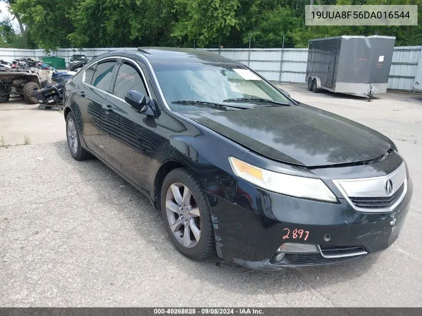 2013 Acura Tl 3.5 VIN: 19UUA8F56DA016544 Lot: 40268625