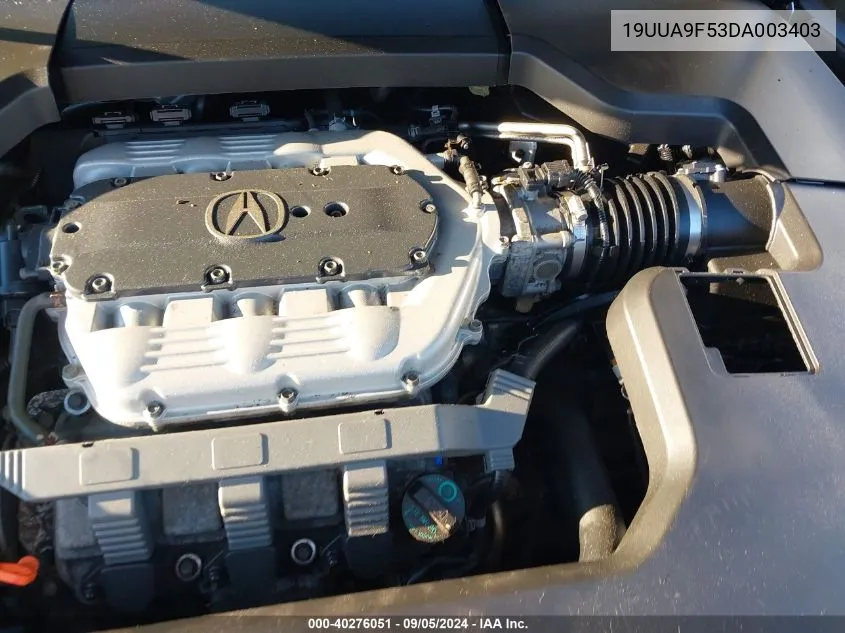 19UUA9F53DA003403 2013 Acura Tl 3.7