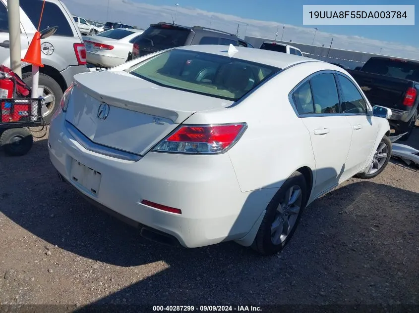 2013 Acura Tl 3.5 VIN: 19UUA8F55DA003784 Lot: 40287299