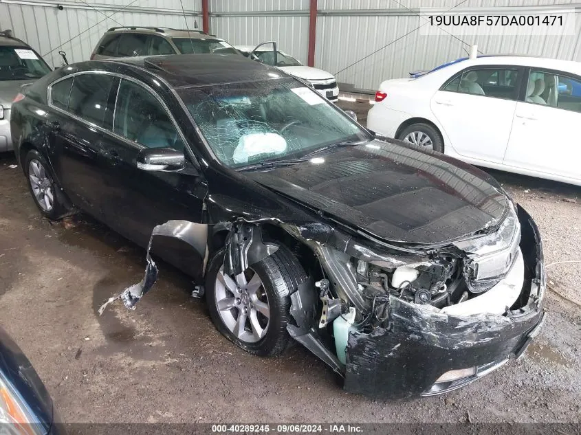 19UUA8F57DA001471 2013 Acura Tl 3.5