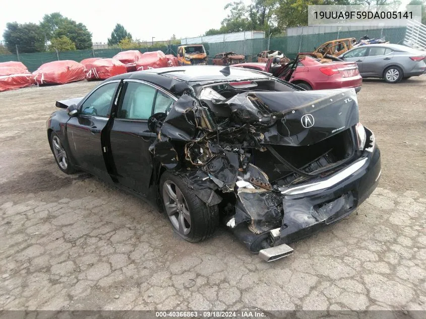 2013 Acura Tl Tech VIN: 19UUA9F59DA005141 Lot: 40366863