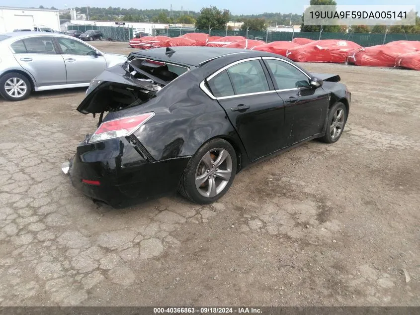 2013 Acura Tl Tech VIN: 19UUA9F59DA005141 Lot: 40366863