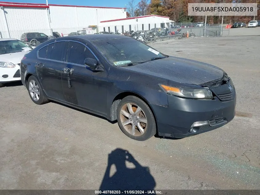 2013 Acura Tl 3.5 VIN: 19UUA8F5XDA005918 Lot: 40788203