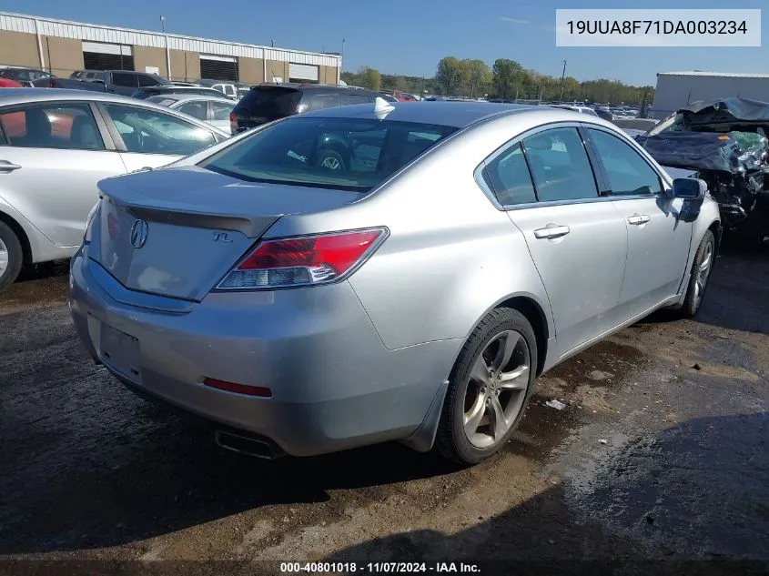 2013 Acura Tl 3.5 VIN: 19UUA8F71DA003234 Lot: 40801018