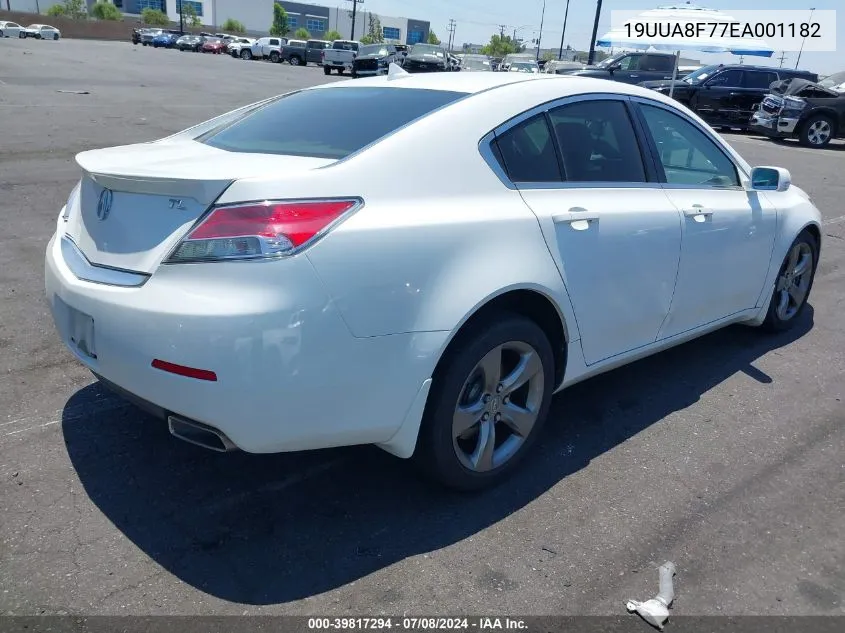 19UUA8F77EA001182 2014 Acura Tl 3.5