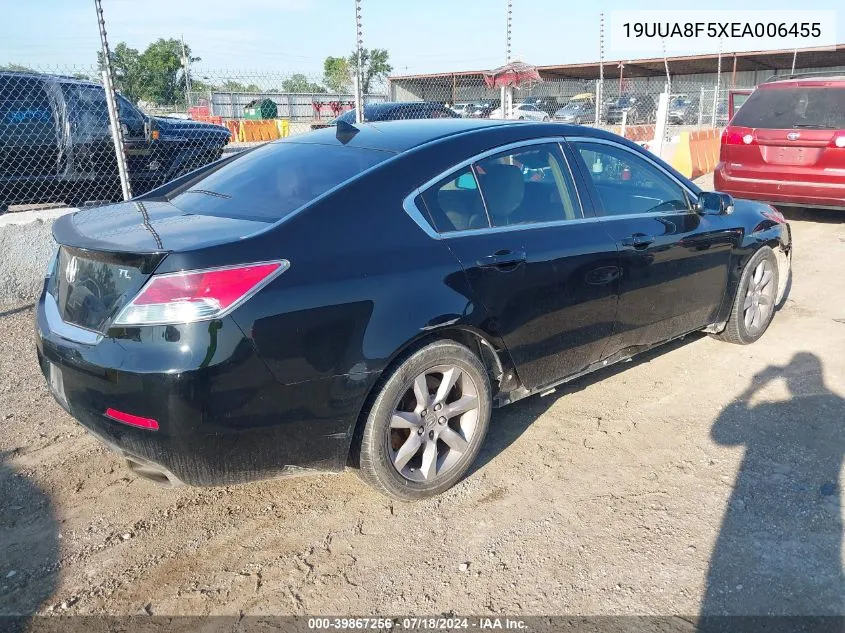 2014 Acura Tl 3.5 VIN: 19UUA8F5XEA006455 Lot: 39867256