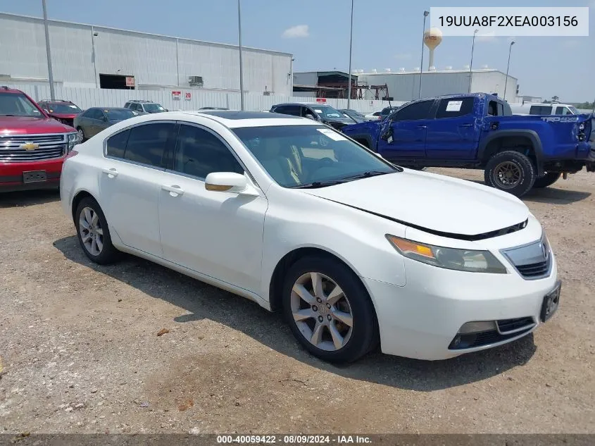 19UUA8F2XEA003156 2014 Acura Tl 3.5