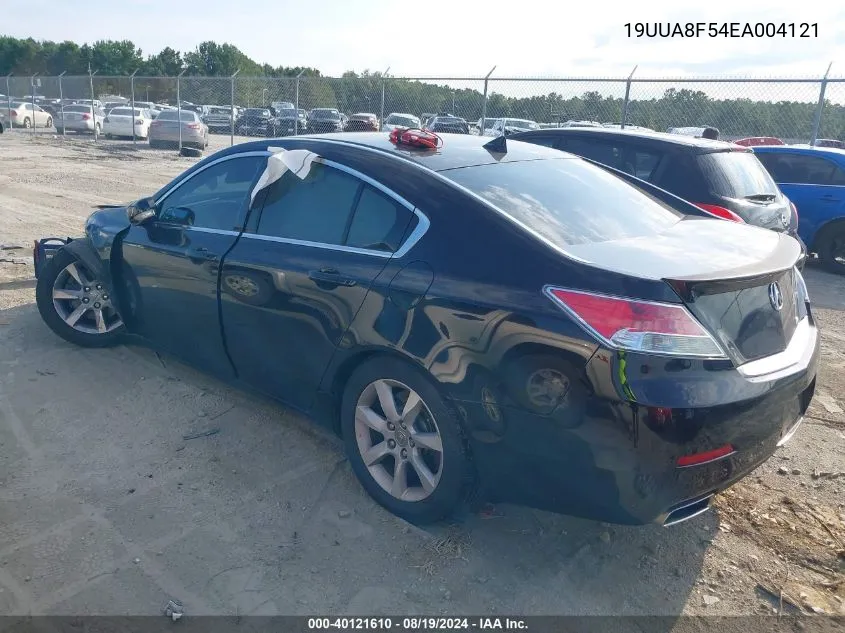 2014 Acura Tl 3.5 VIN: 19UUA8F54EA004121 Lot: 40121610