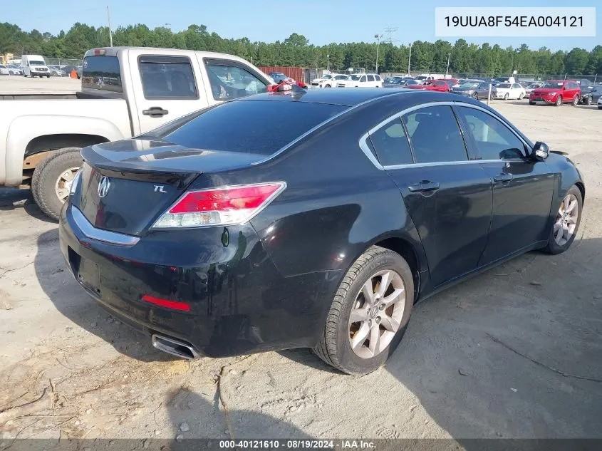 2014 Acura Tl 3.5 VIN: 19UUA8F54EA004121 Lot: 40121610