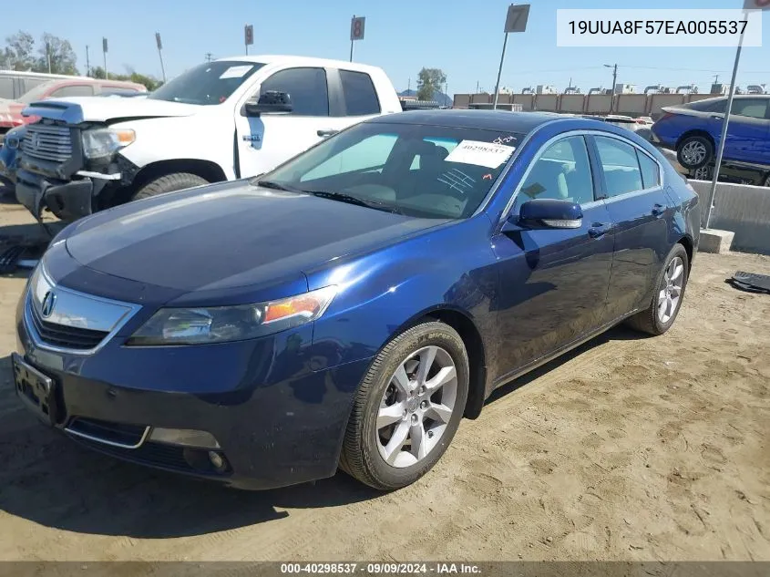 2014 Acura Tl 3.5 VIN: 19UUA8F57EA005537 Lot: 40298537