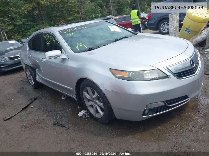 2014 Acura Tl 3.5 VIN: 19UUA8F54EA008539 Lot: 40388044