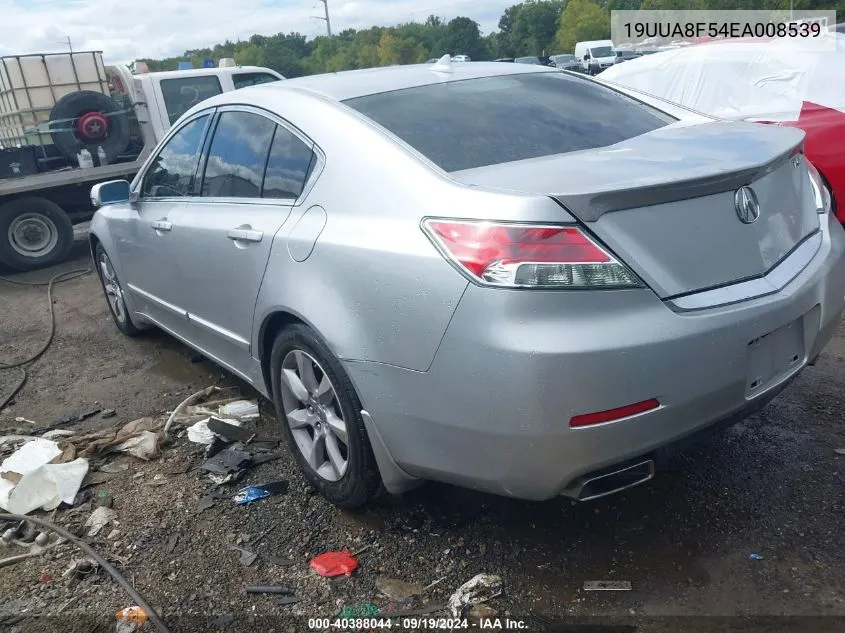 2014 Acura Tl 3.5 VIN: 19UUA8F54EA008539 Lot: 40388044