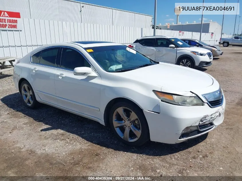 2014 Acura Tl 3.5 VIN: 19UUA8F7XEA004691 Lot: 40435386