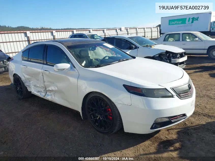 2014 Acura Tl 3.7 VIN: 19UUA9F57EA002739 Lot: 40560387