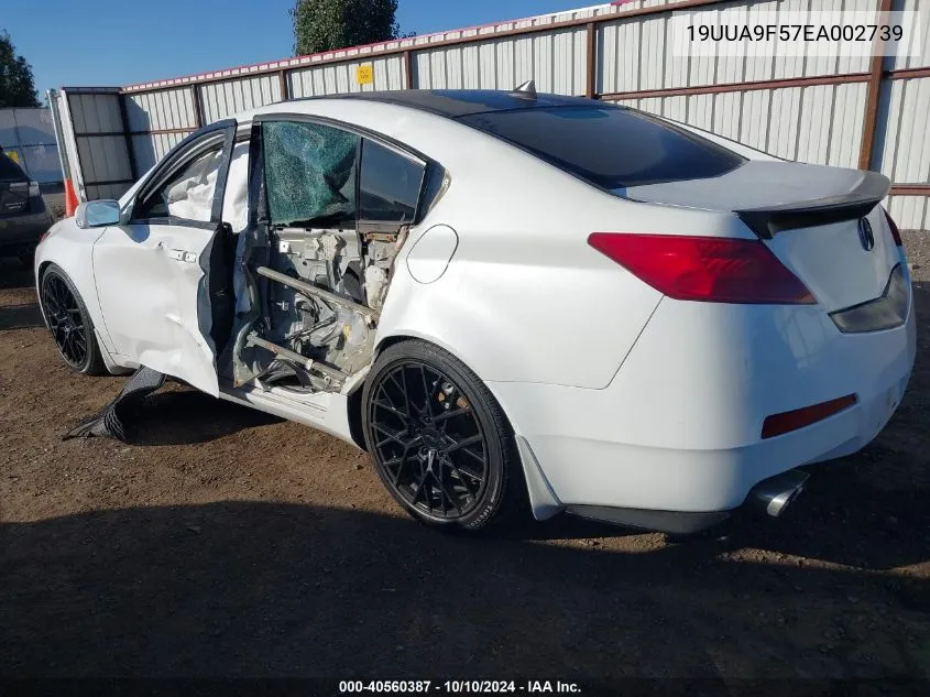 2014 Acura Tl 3.7 VIN: 19UUA9F57EA002739 Lot: 40560387