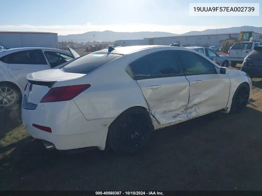 2014 Acura Tl 3.7 VIN: 19UUA9F57EA002739 Lot: 40560387