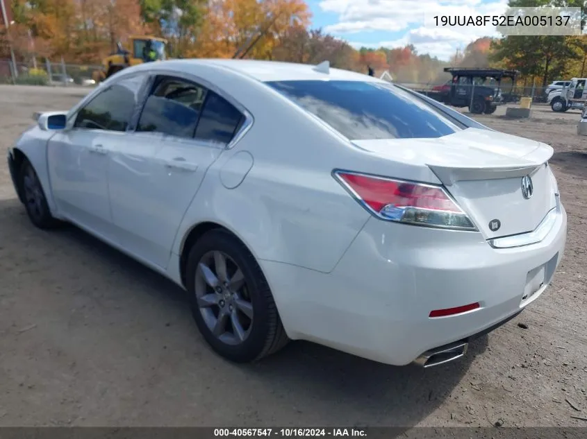 2014 Acura Tl 3.5 VIN: 19UUA8F52EA005137 Lot: 40567547