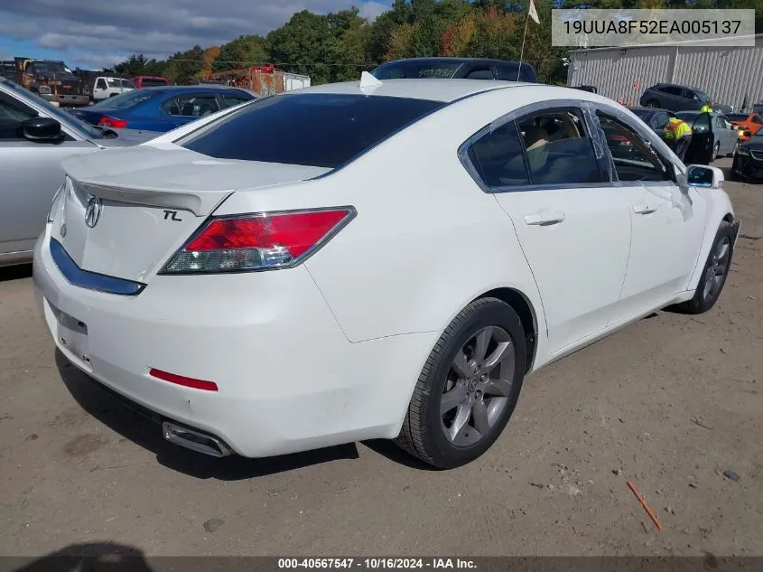 2014 Acura Tl 3.5 VIN: 19UUA8F52EA005137 Lot: 40567547