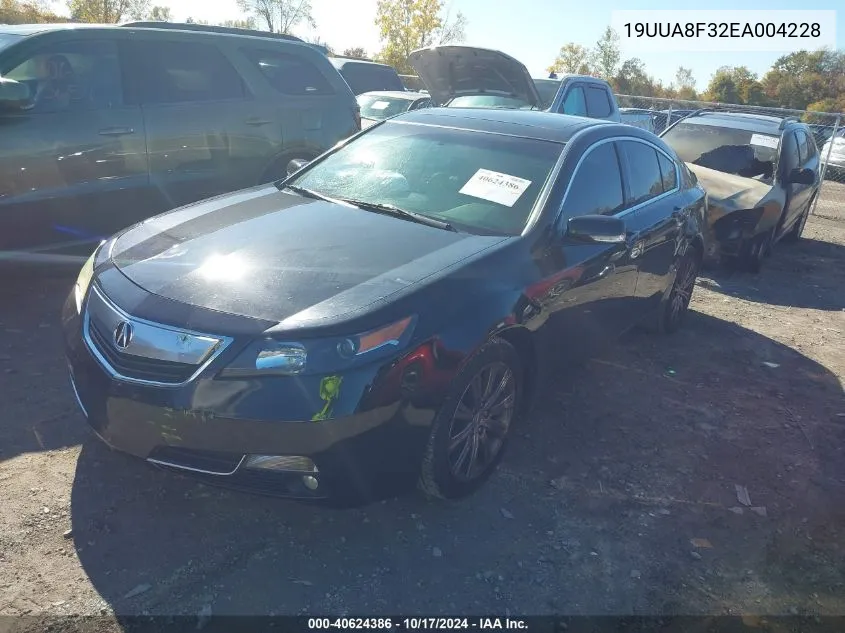 2014 Acura Tl 3.5 Special Edition VIN: 19UUA8F32EA004228 Lot: 40624386