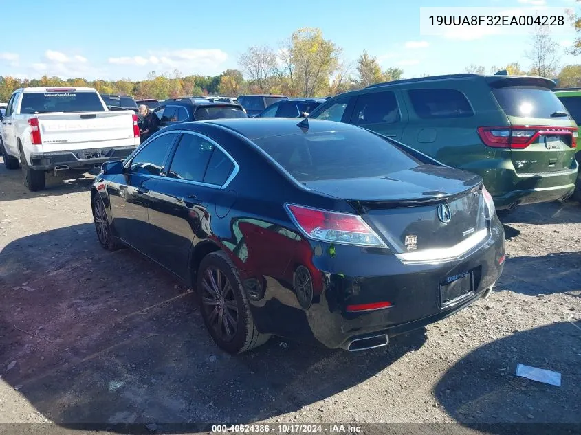 2014 Acura Tl 3.5 Special Edition VIN: 19UUA8F32EA004228 Lot: 40624386