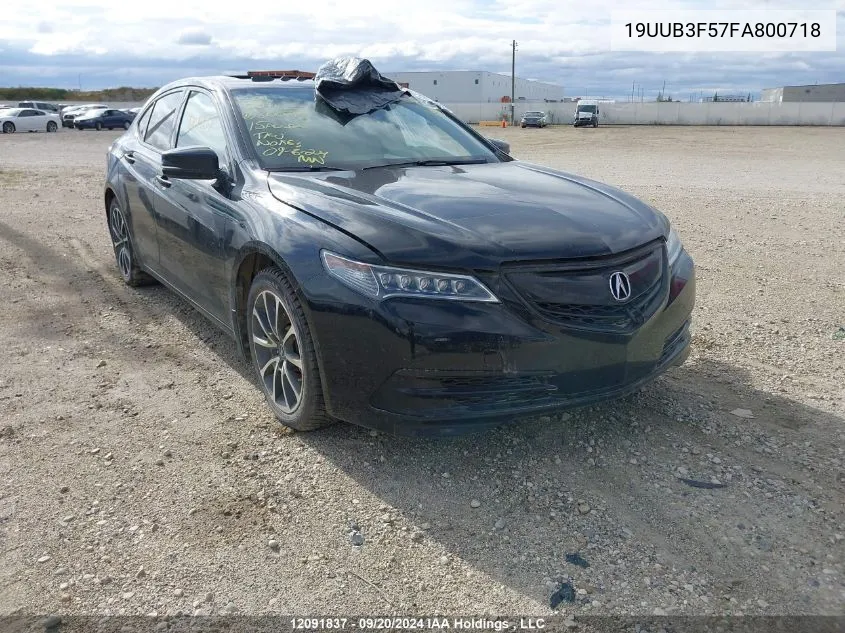 19UUB3F57FA800718 2015 Acura Tlx Tech