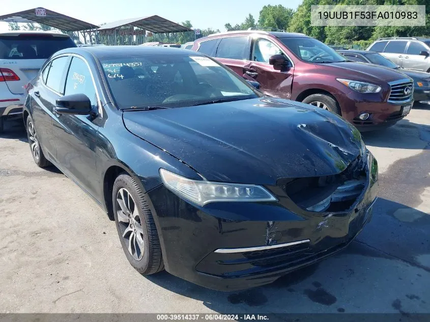 19UUB1F53FA010983 2015 Acura Tlx Tech