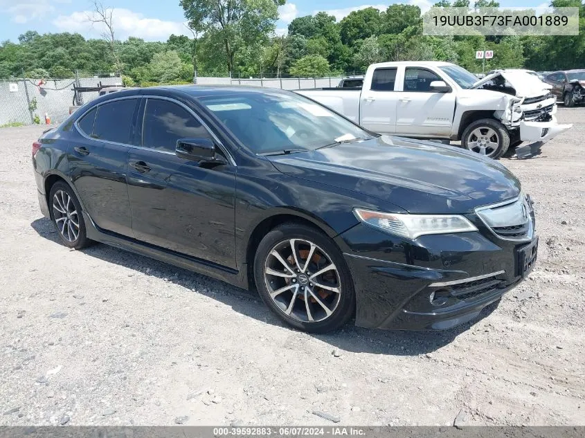 2015 Acura Tlx V6 Advance VIN: 19UUB3F73FA001889 Lot: 39592883