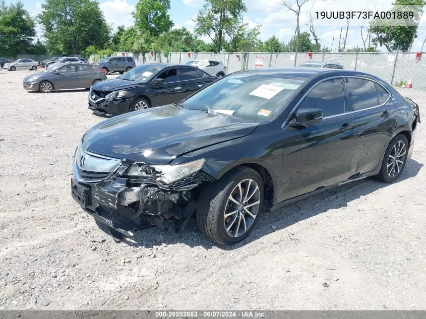 19UUB3F73FA001889 2015 Acura Tlx V6 Advance