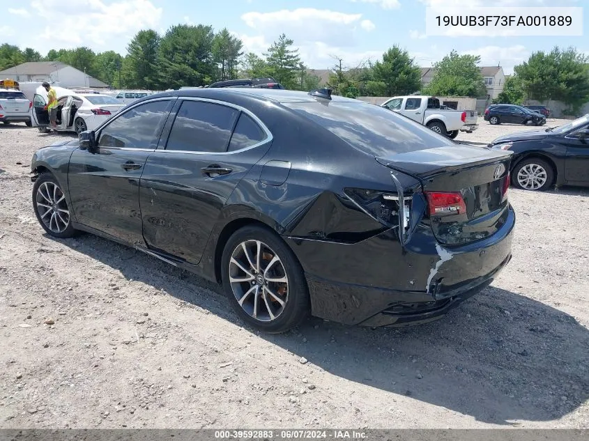 19UUB3F73FA001889 2015 Acura Tlx V6 Advance