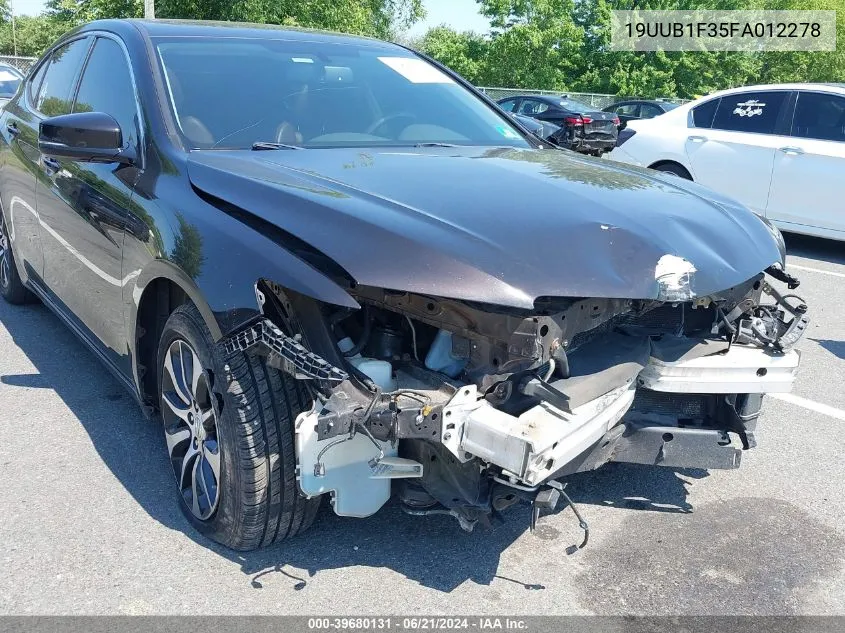 19UUB1F35FA012278 2015 Acura Tlx