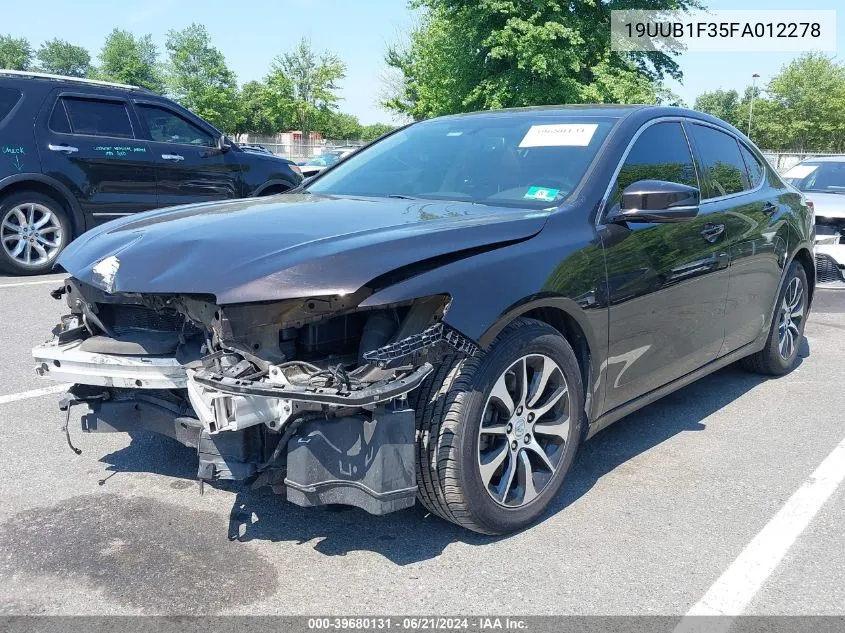 19UUB1F35FA012278 2015 Acura Tlx