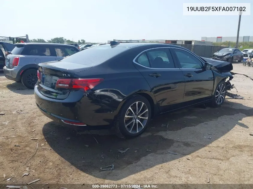 2015 Acura Tlx V6 Tech VIN: 19UUB2F5XFA007102 Lot: 39862773