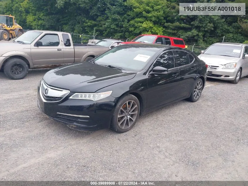 2015 Acura Tlx V6 Tech VIN: 19UUB3F55FA001018 Lot: 39899908